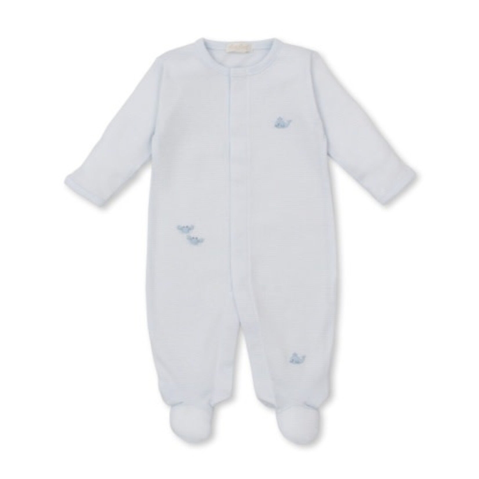 Kissy Kissy: SCE EMB Crabs & Whales Footie