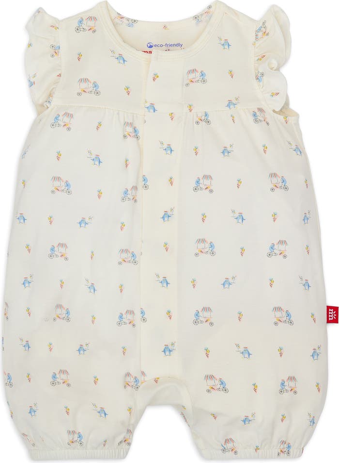 Magnetic Me: Penguin Pints Magnetic Bubble Romper