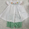 LuLu BeBe: Smocked Bugs Bloomer Set