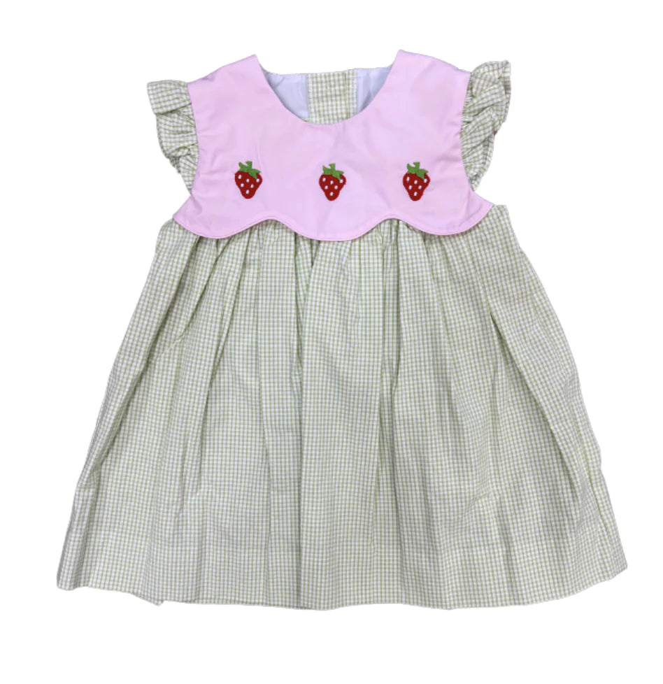 Zuccini Kids: Ophelia Dress - Strawberry