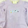 Zuccini: BOO! Pam's Play Bubble - Lavender Bitty Stripe Knit