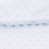 Magnolia Baby: Little Love Bubble White w/ Blue Polka Dots