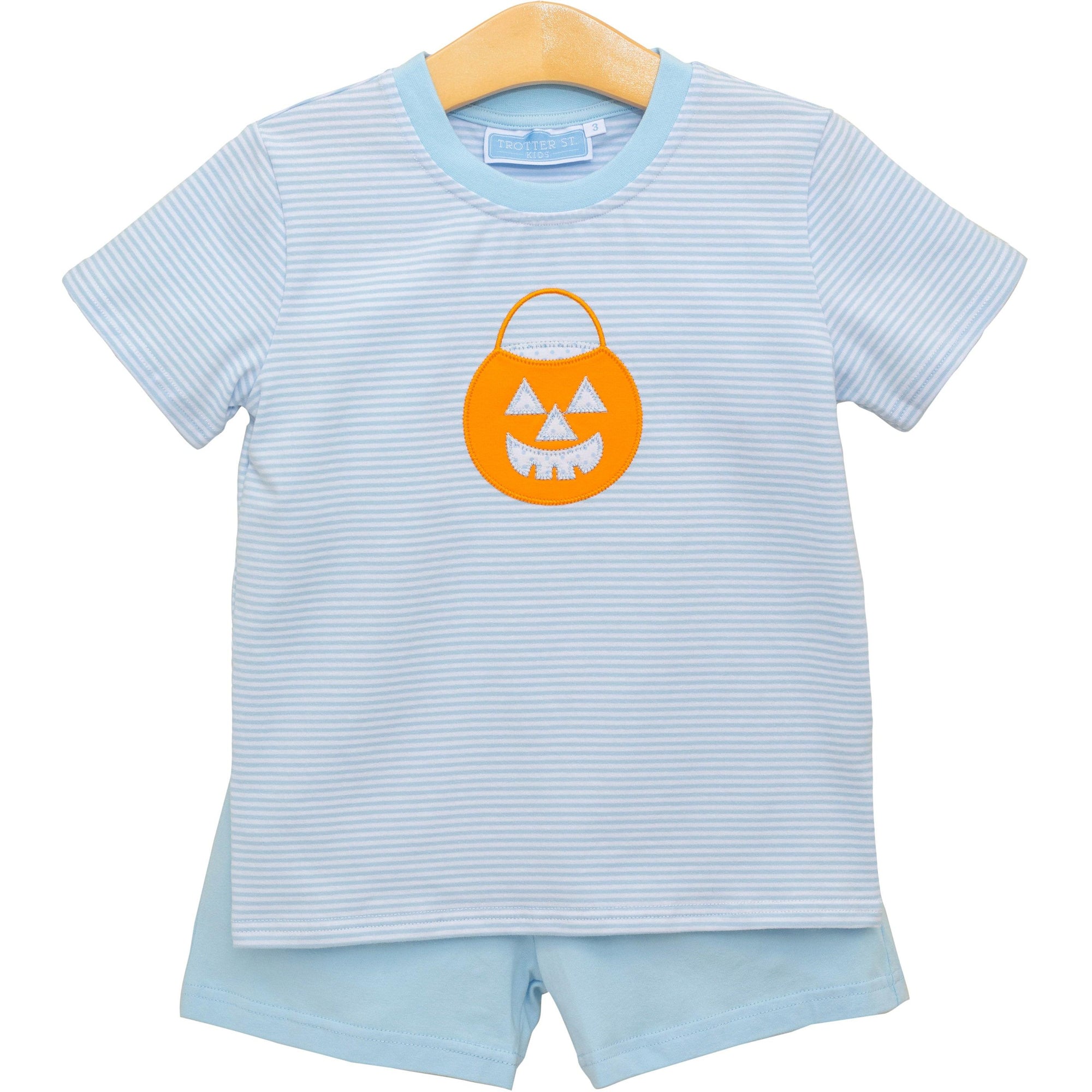 Trotter Street: Jack O'Lantern Short Set