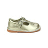 L'AMOUR Joy Metallic Leather T-Strap Mary Jane - Gold