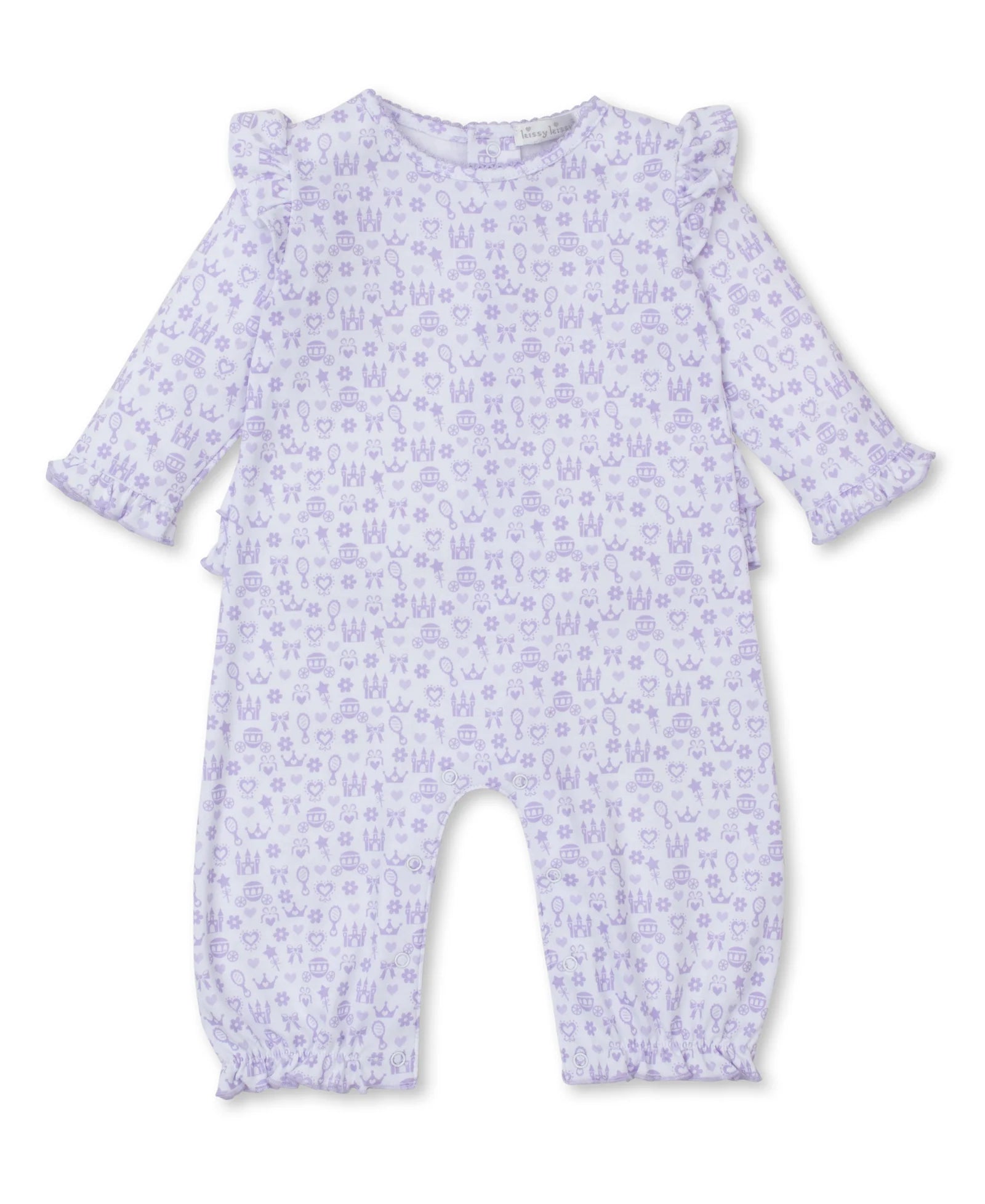 Kissy Kissy: Royal Details Lilac Playsuit