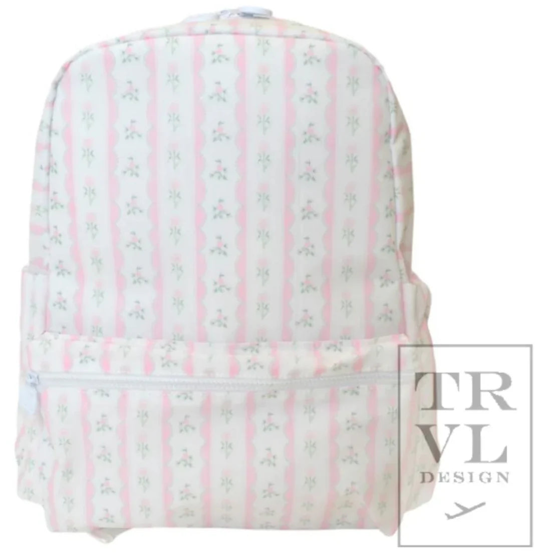 TRVL: Backpacker - Ribbon Floral Pink