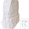 TRVL: Mini Backer - Ribbon Floral Pink