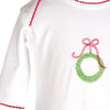 The Yellow Lamb: Lambie Layette in Christmas Bow