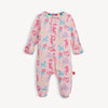 Magnetic Me: Party Animals Glow in the Dark Modal Footie - Pink