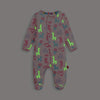Magnetic Me: Party Animals Glow in the Dark Modal Footie - Pink