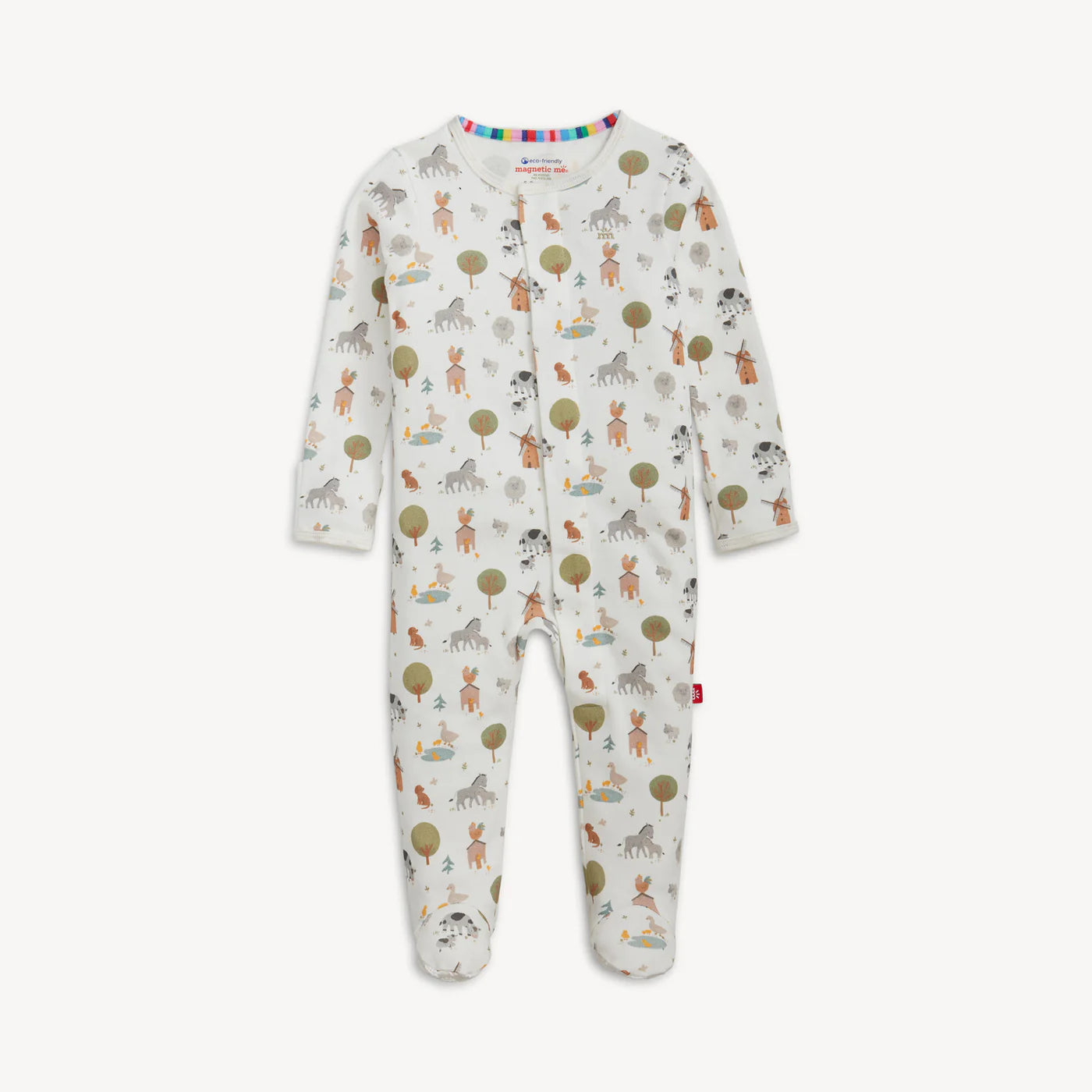 Magnetic Me: Funny Farm Organic Cotton Footie