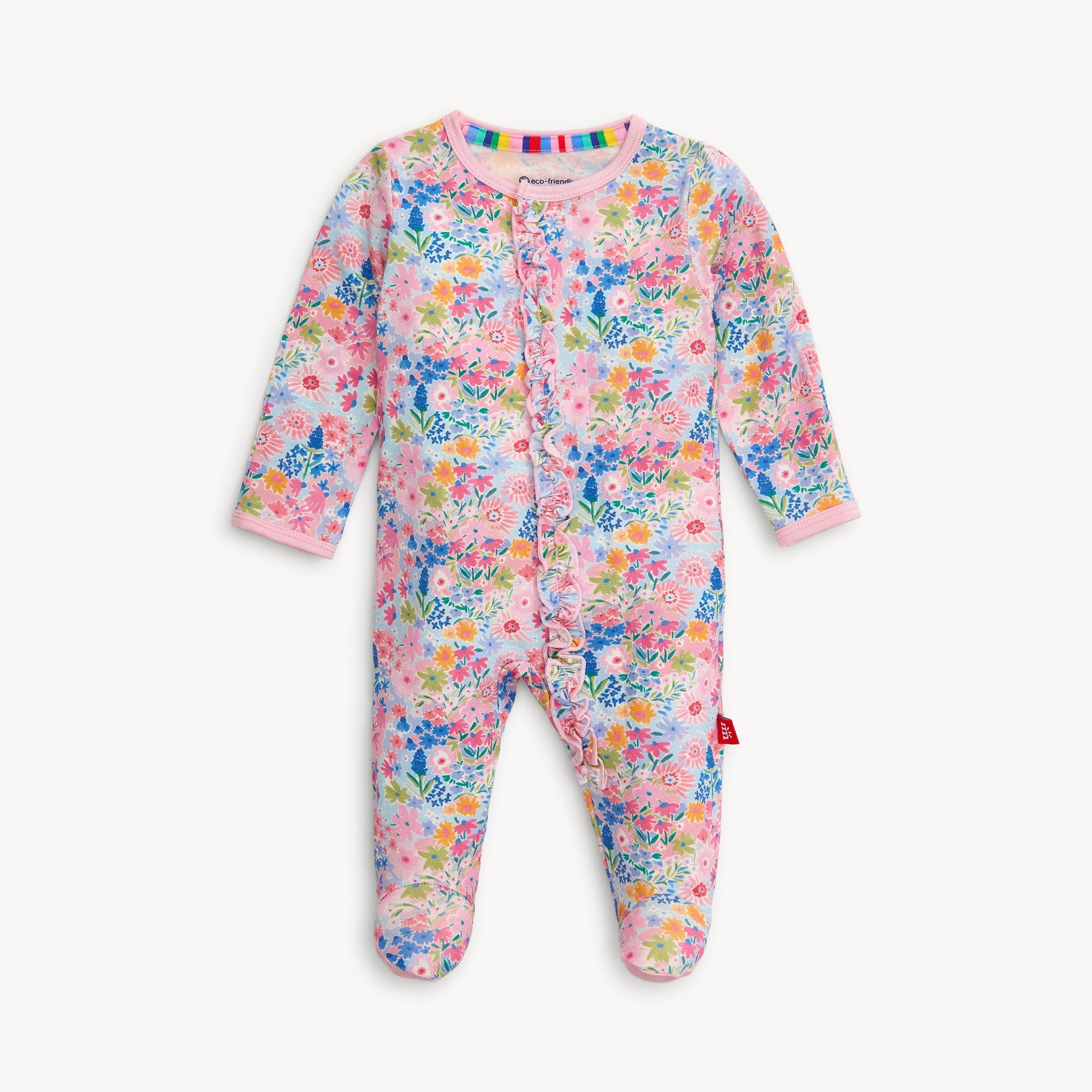 Magnetic Me: Lily Modal Footie w Ruffle