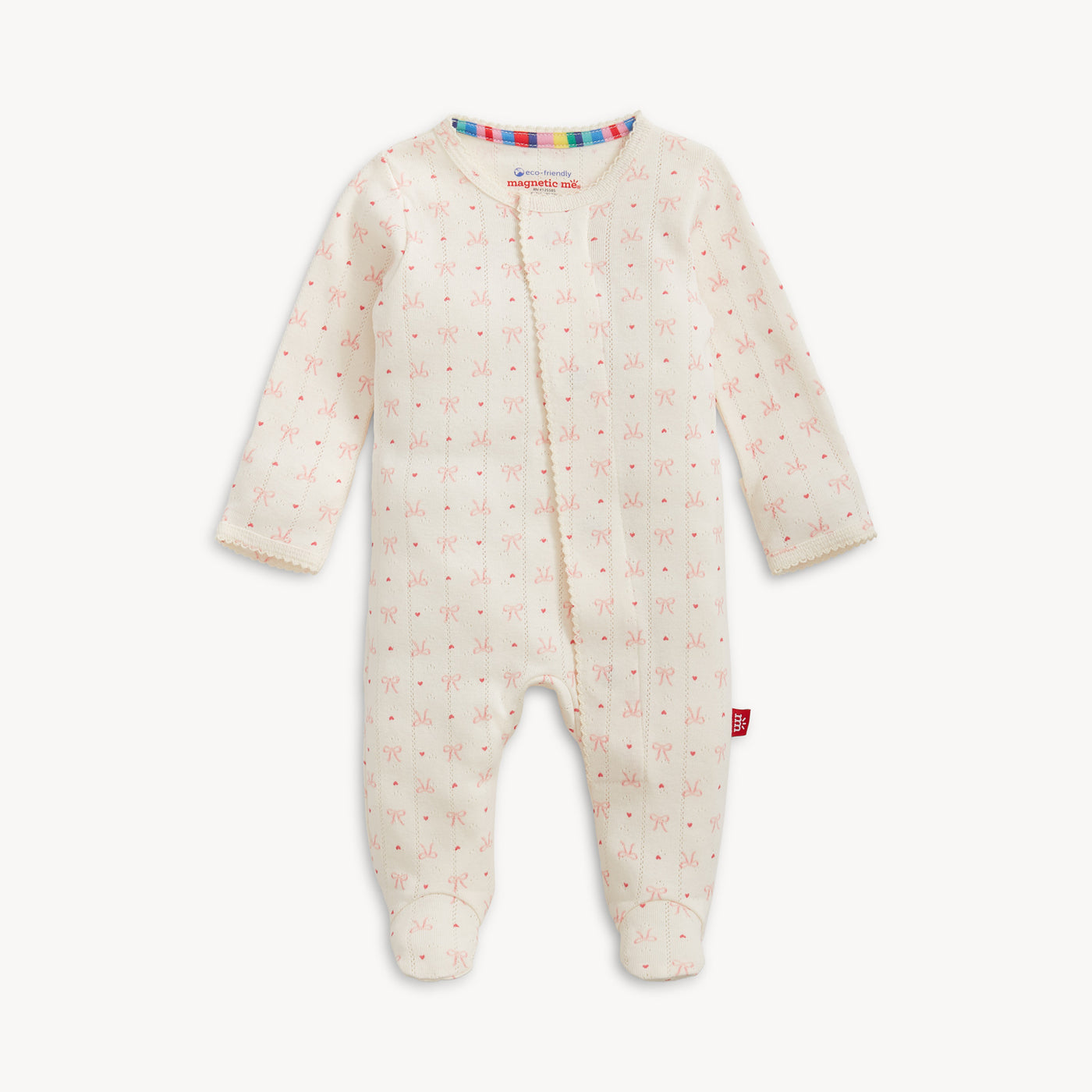 Magnetic Me: Heart & Bow Footie