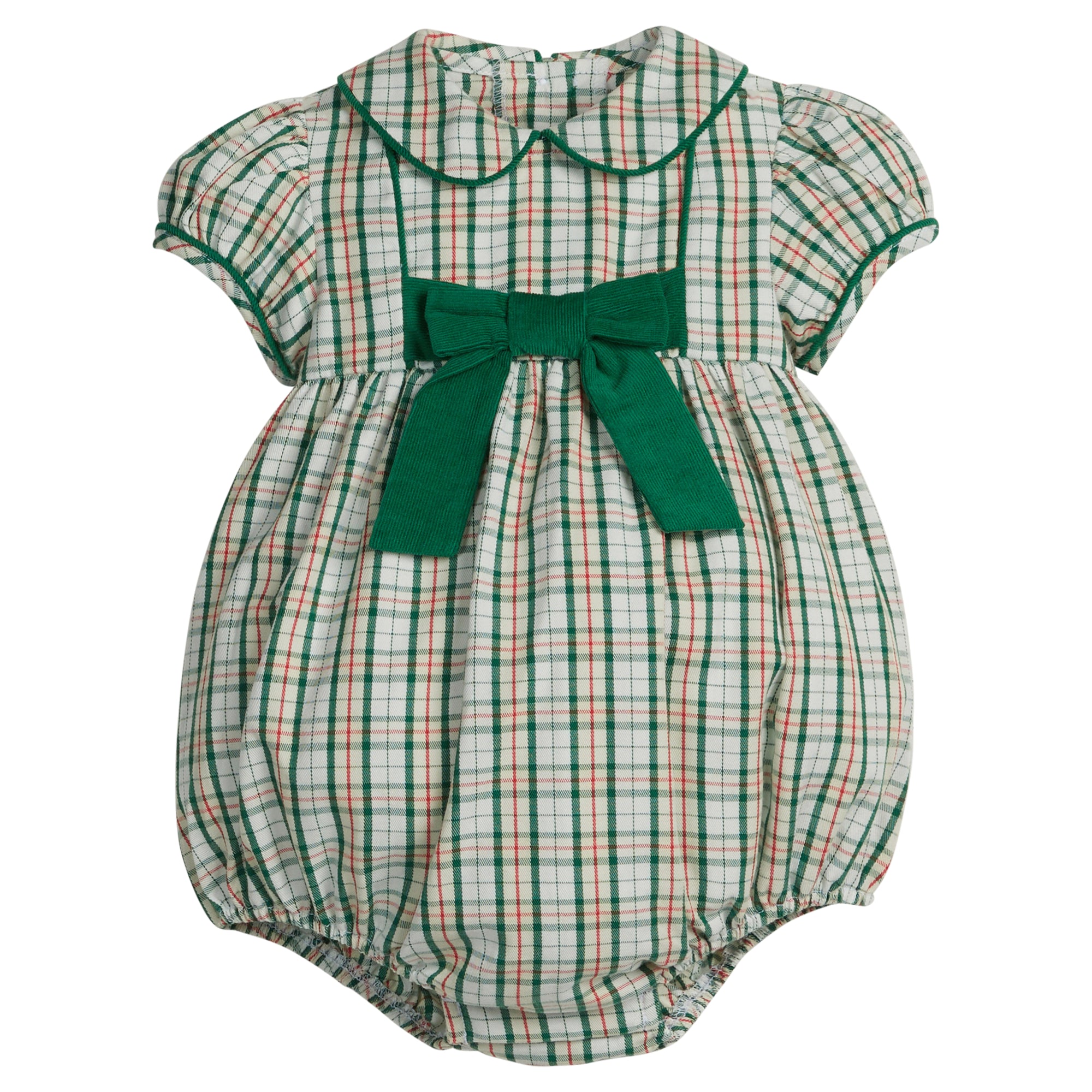 Little English: Marisa Bubble - Mistletoe Tartan