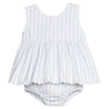 Little English: Mary Dee Diaper Set - Savannah Stripe