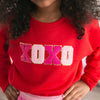 Sweet Wink: XOXO Patch Sweatshirt