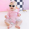 Sweet Wink: Ghost Sequin Halloween Long Sleeve Tutu Bodysuit