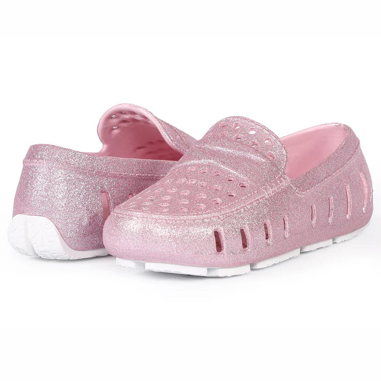 Floafers: Prodigy Driver - Pink Sparkle/Bright White