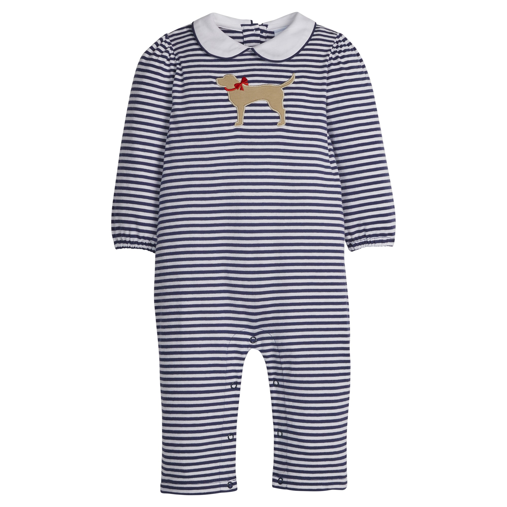 Little English: Peter Pan Applique Romper - Lab