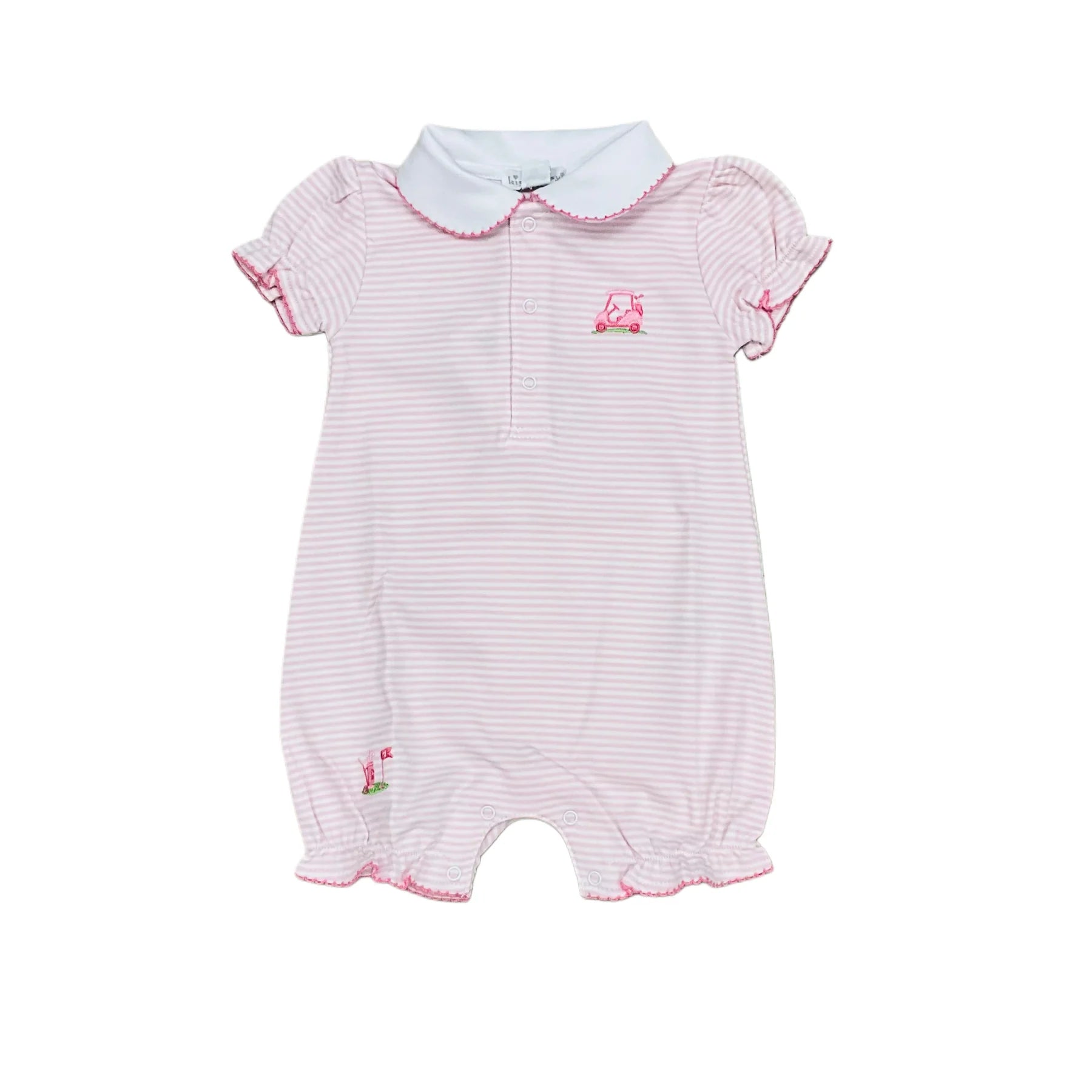 Kissy Kissy: Golf Champ Solid Pk Playsuit