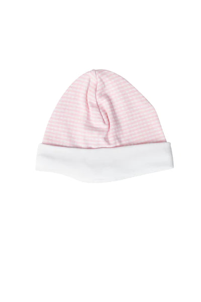 Nella Pima: Pink Gingham Baby Hat