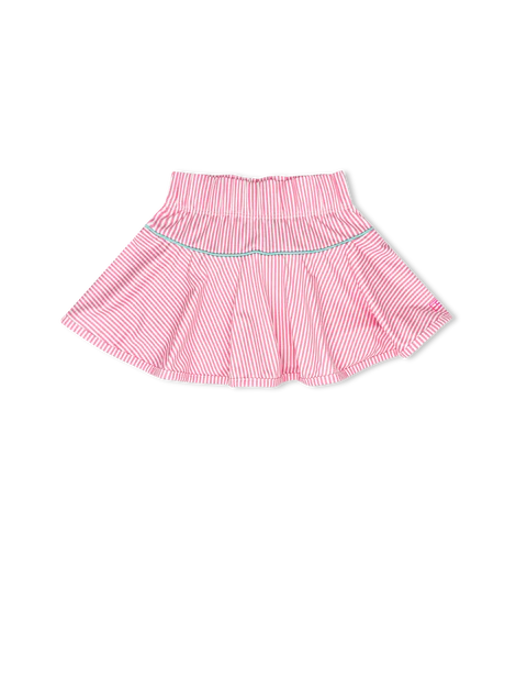 Set Athletics: Quinn Skort - Flamingo Pink Stripe, Totally Turquoise, Game Set Match