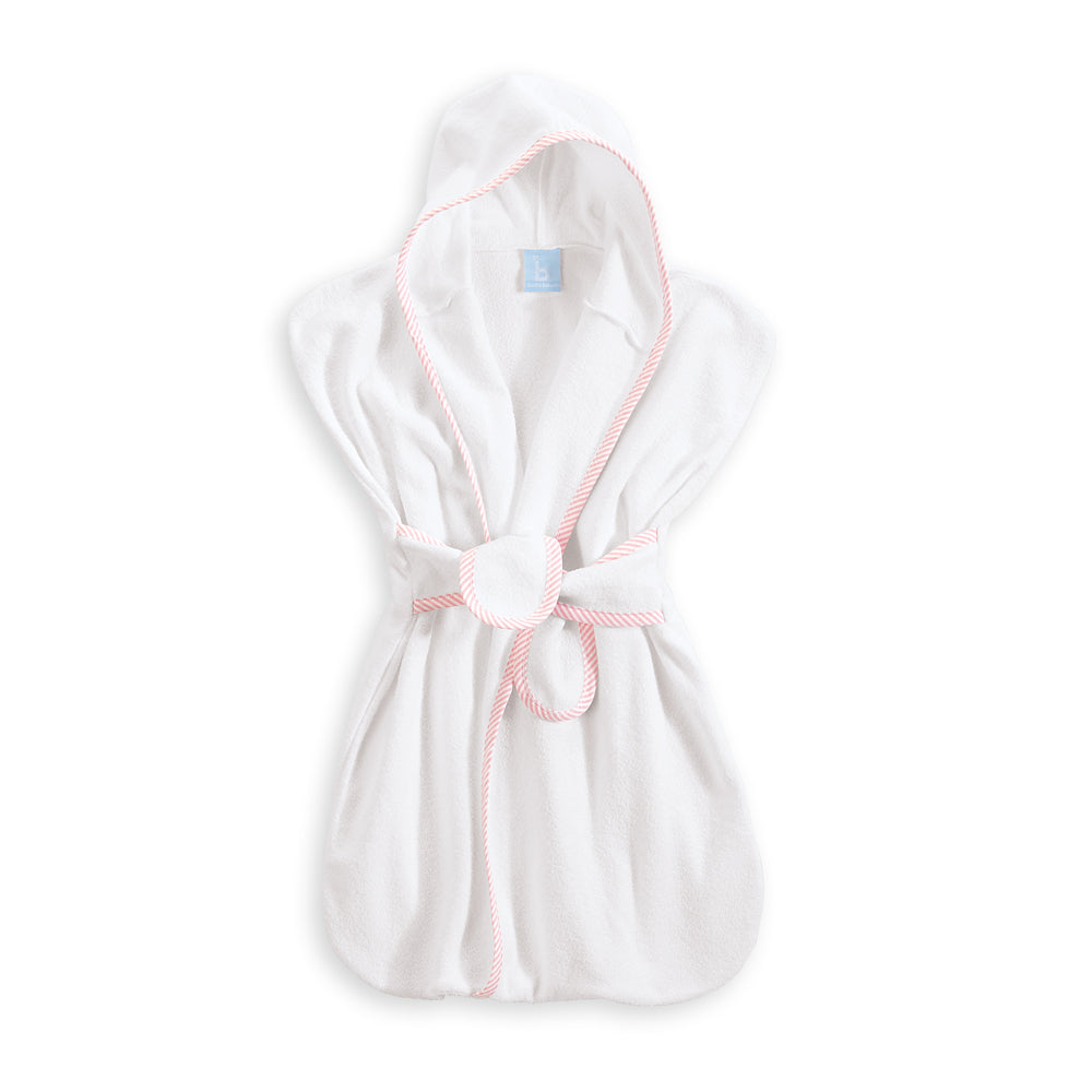 bella bliss: Bliss Hooded Terry Bath Sac - Pink