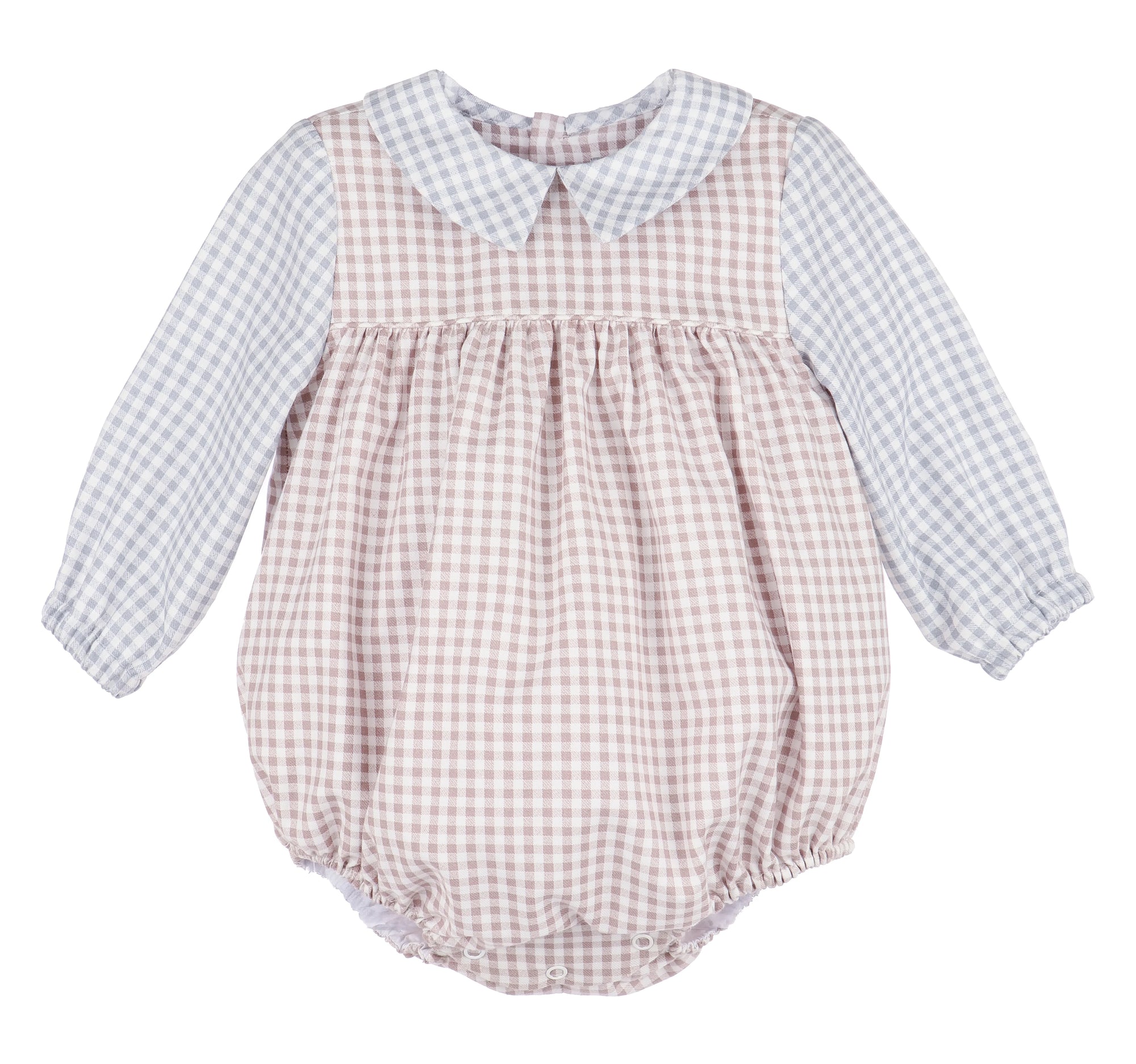 Sophie & Lucas: BB Check Boy Bubble - Brown