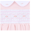 Magnolia Baby: Abby & Alex Smocked Collared Girl Footie