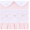 Magnolia Baby: Abby & Alex  Smocked Collared Girl Bubble