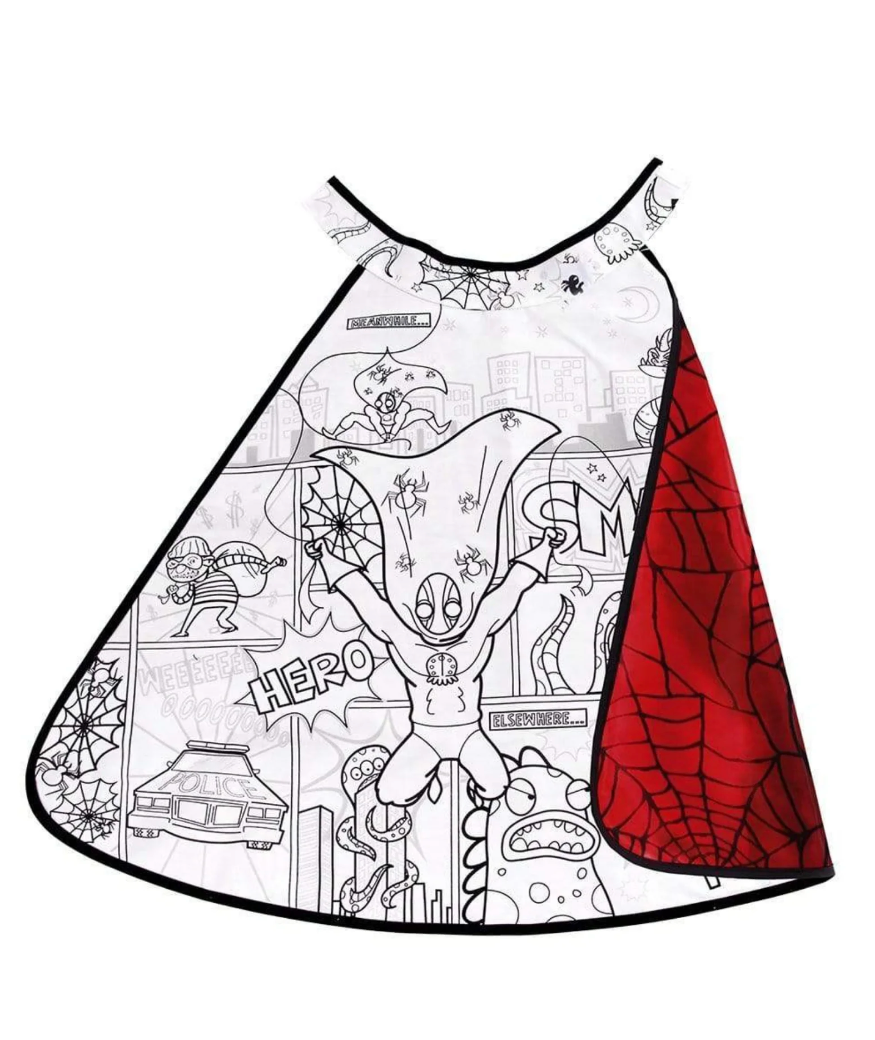 Color-A-Cape Superhero/Spider
