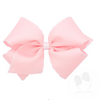 Wee Ones: Moonstitch Grosgrain Hair Bow with Contrasting Wrap