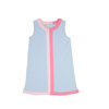 TBBC: Daisy Dress- Beale Street Blue With Palm Beach Pink & Hamptons Hot Pink Stripe