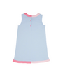 TBBC: Daisy Dress- Beale Street Blue With Palm Beach Pink & Hamptons Hot Pink Stripe