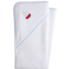 Little English: Hooded Towel - Sailboat