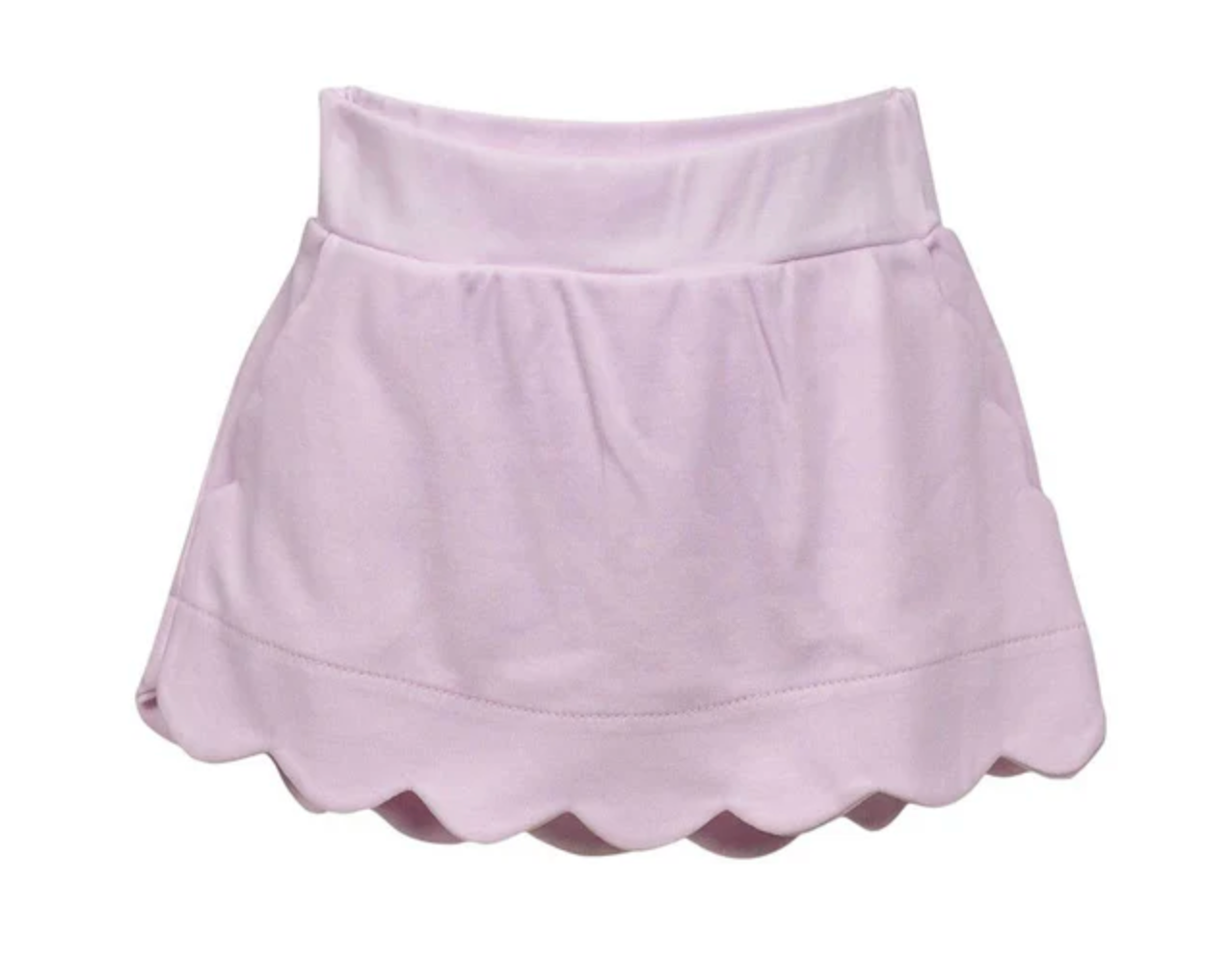 The Proper Peony: Pink Scallop Skirt