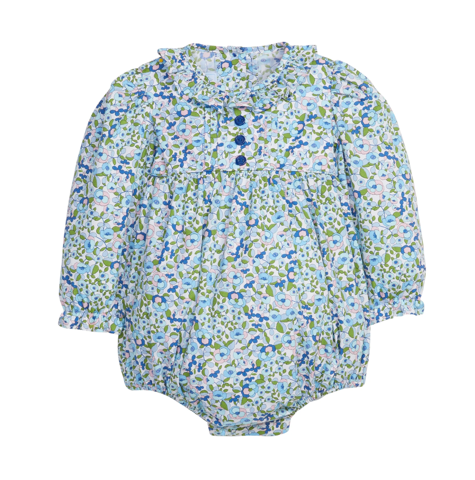 Little English: Pleated Caroline Bubble - Leland Floral