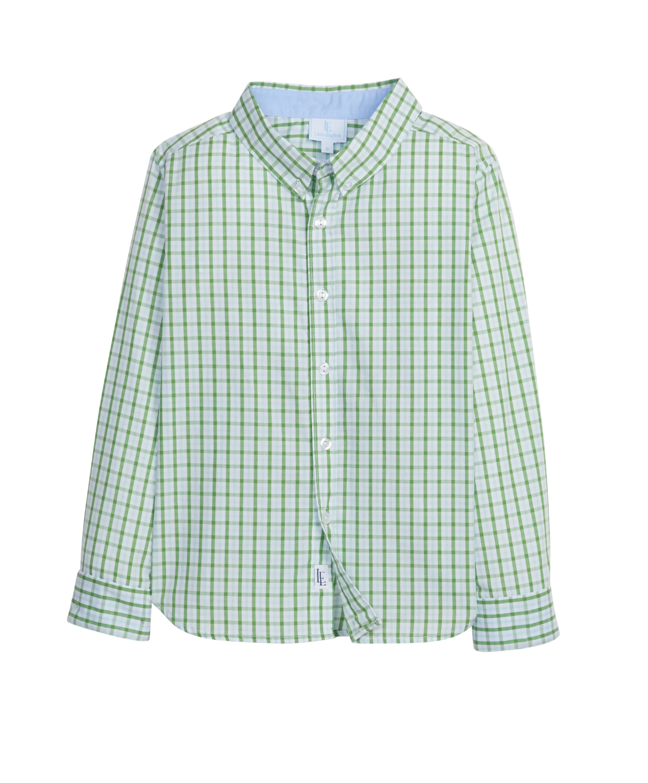 Little English: Button Down Shirt - Leland Plaid