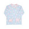 TBBC: Cassidy Comfy Crewneck Dear Friends w/ Palm Beach Pink