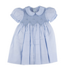 Feltman Brothers: Girls Smocked Dress w/ Pearls