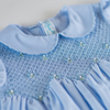 Feltman Brothers: Girls Smocked Dress w/ Pearls