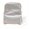 TRVL: Mini Backer - Pimlico Plaid Backpack