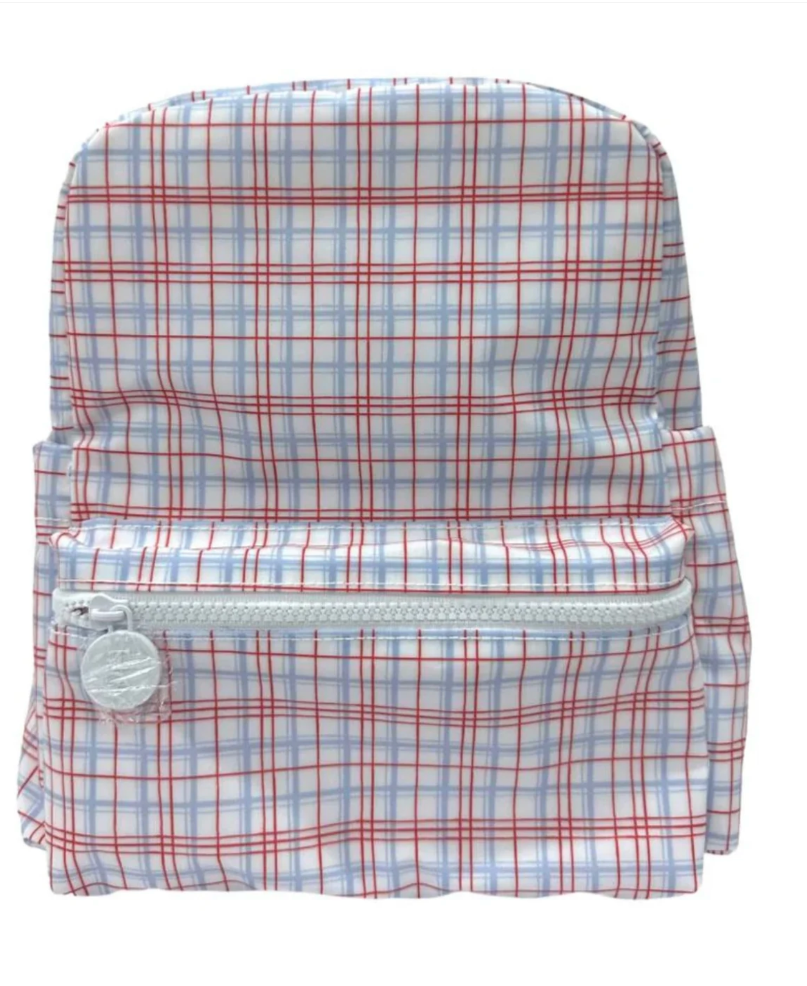 TRVL: Mini Backer - Classic Plaid Red Backpack