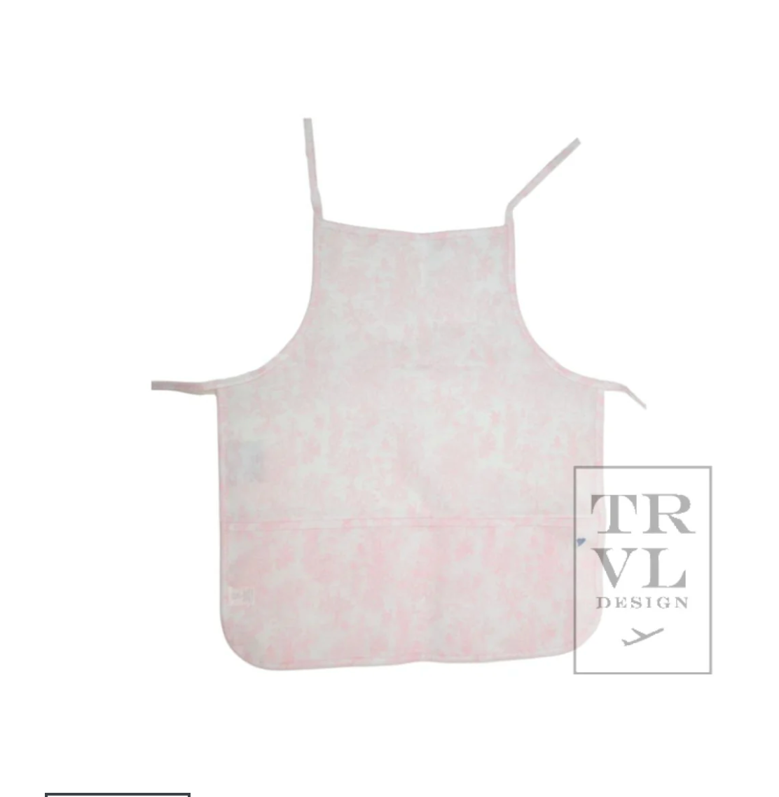 TRVL: Apron - Bunny Toile Pink