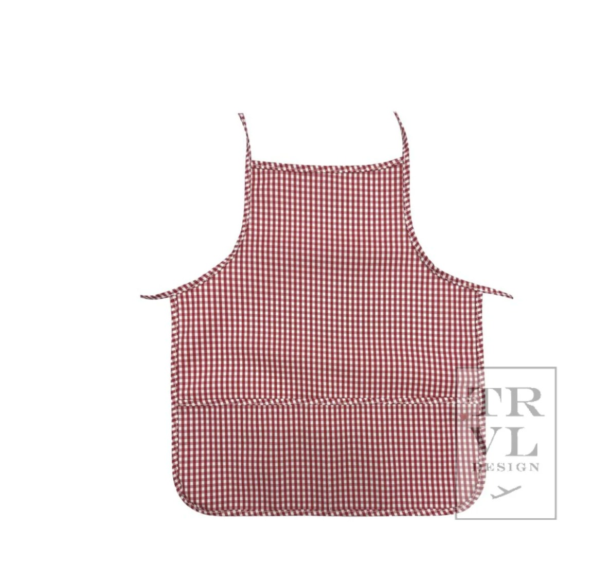 TRVL: Apron - Gingham Red