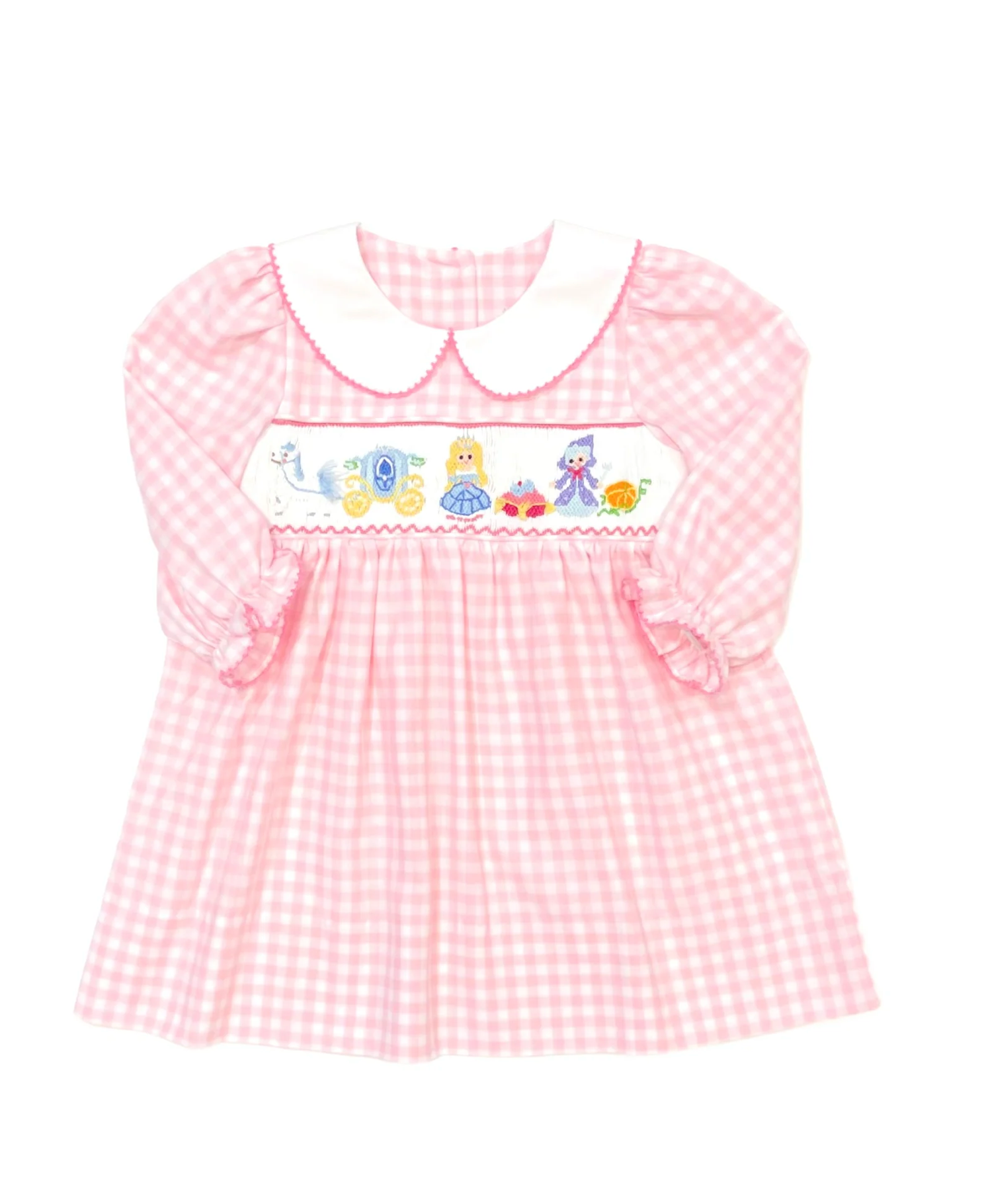 Delaney: Smocked Princess & Carriage Dress