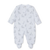 Kissy Kissy: Giraffe Glee Silver Zip Footie