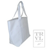 TRVL: Jumbo Tote XL Tote - Pimlico Stripe Blue