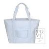 TRVL: Jumbo Tote XL Tote - Pimlico Stripe Blue