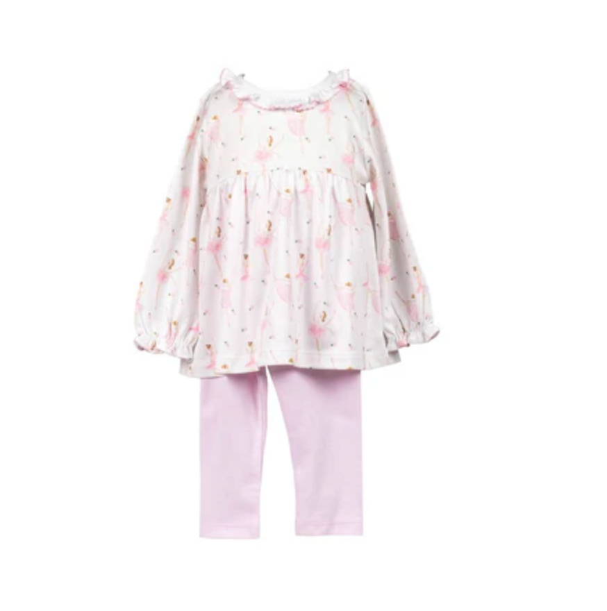 The Proper Peony: Ballerinas Tunic Set